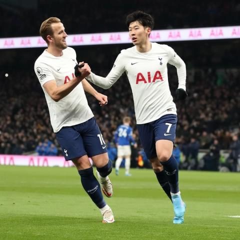 Son Heung-Min và Harry Kane sẽ là hy vọng cho Tottenham trong những trận đấu còn lại của Premier League. Ảnh: Goal