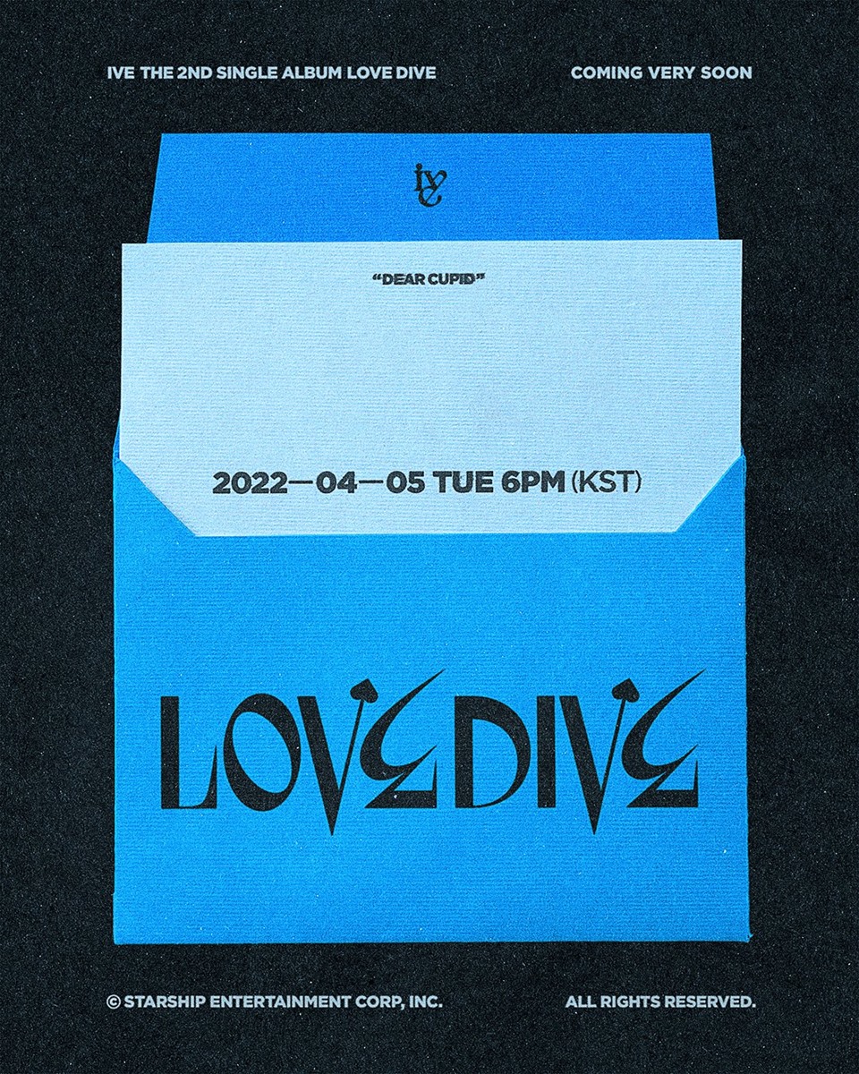 IVE sẽ trở lại với single album “Love Dive“. Ảnh: Starship Entertainment