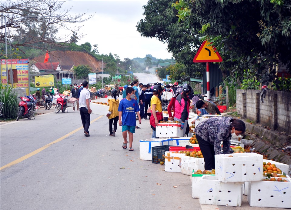 Địa phương chậm xử lý vì để tạo điều kiện cho dân tiêu thụ sản phẩm. Ảnh: Minh Lý