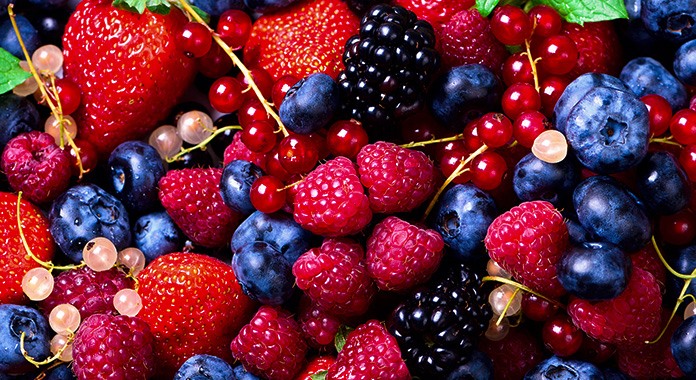 Các loại quả mọng chứa nhiều chất chống oxy hoá (Ảnh: Blueberries Consulting)