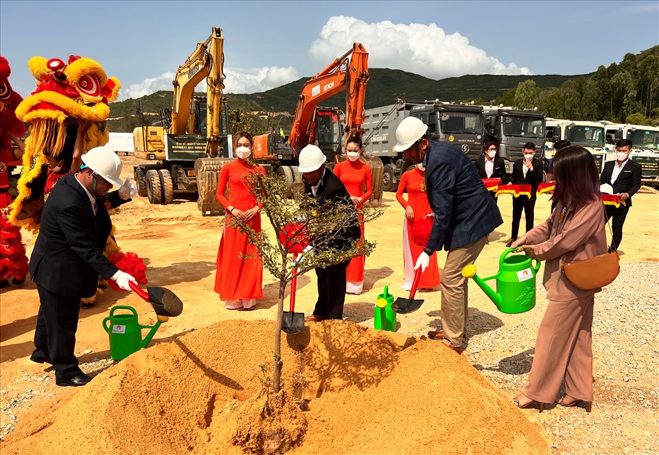 Thêm mảng xanh cho khuôn viên dự án