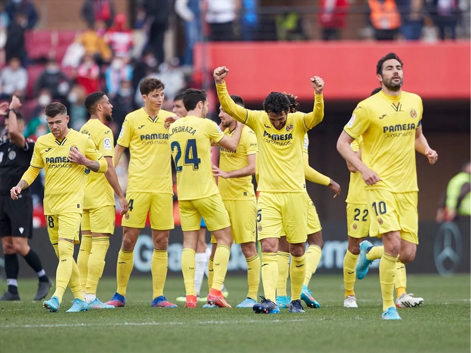 Villarreal có quyền hi vọng dù đá sân khách. Ảnh: AFP