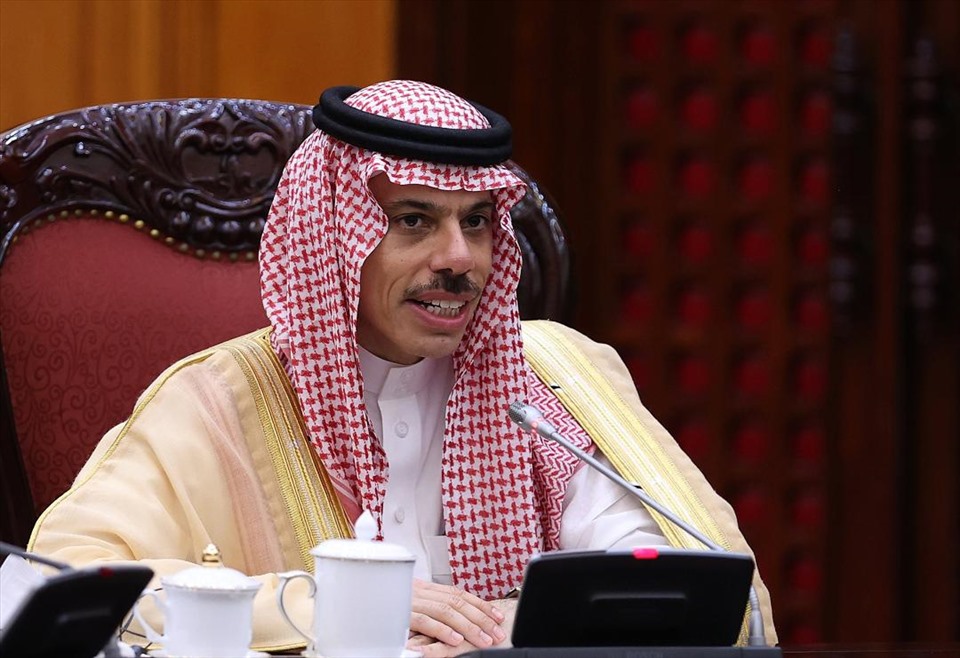 Bộ trưởng Ngoại giao Saudi Arabia Hoàng thân Faisal Bin Farhan Al Saud. Ảnh: BNG