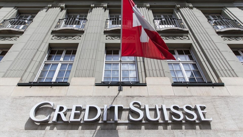 Ngân hàng Credit Suisse của Thuỵ Sĩ. Ảnh: AFP