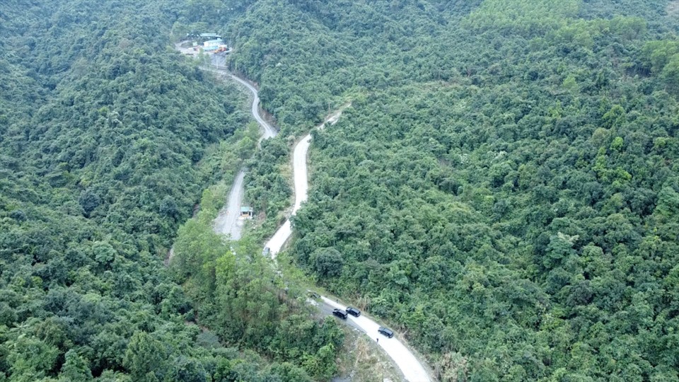 Tuyến đường hiện nay kết nối giữa Hạ Long và huyện Sơn Động của Bắc Giang. Ảnh: CTV