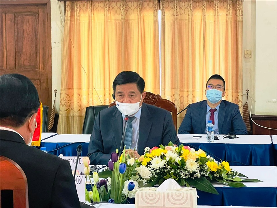 Bộ trưởng Nguyễn Chí Dũng khẳng định tiếp tục đẩy mạnh hợp tác giữa hai bộ trong giai đoạn 2022-2023. Ảnh: MPI