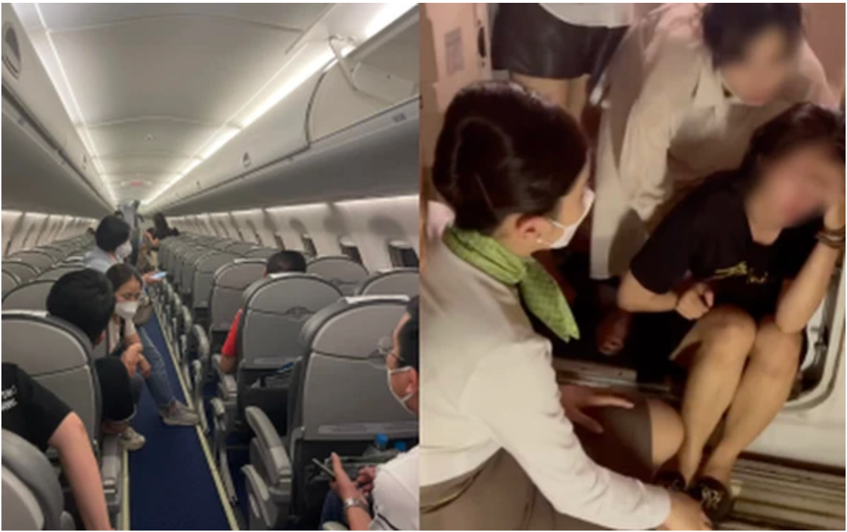 Chuyến bay từ Côn Đảo về TPHCM của Bamboo Airways ngày 17.3 delay sang hôm sau, nhiều hành khách nói bị khó thở do hãng tắt điều hoà. Ảnh: Chụp màn hình.