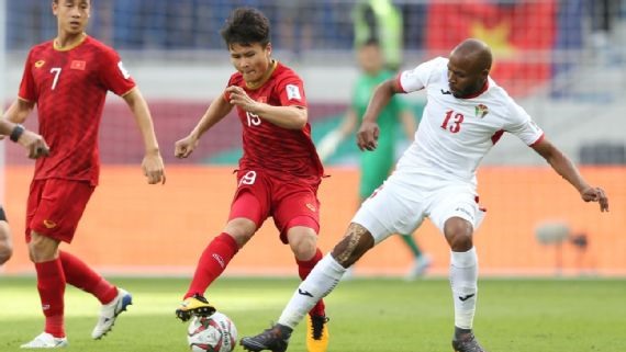 Quang Hải là tài năng sáng giá nhất của bóng đá Việt Nam trong vài năm qua. Ảnh: REX/ESPN