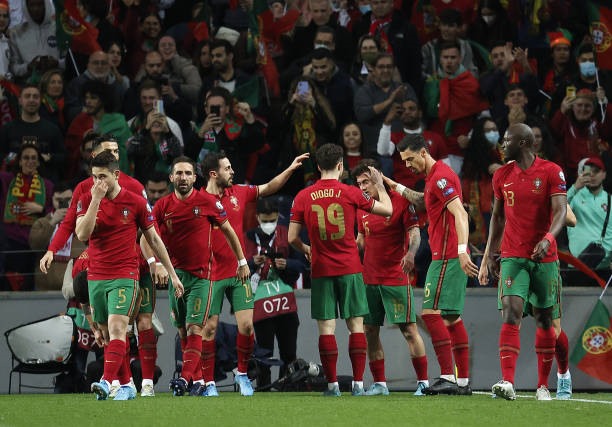 Bồ Đào Nha đã rộng cửa giành vé đến World Cup 2022. Ảnh: AFP
