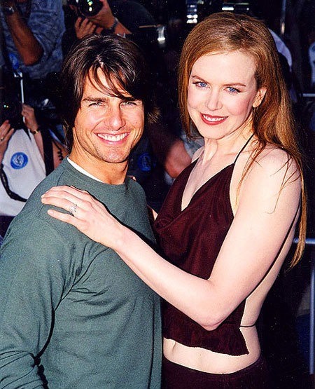 Nicole Kidman was still happy with Tom Cruise.  Photo: WireImage.