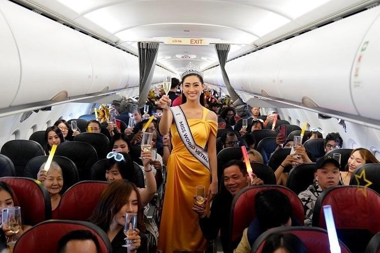 Hoa hậu Lương Thuỳ Linh sẽ tham dự Lễ hội Khinh khí cầu Quốc tế tại Tuyên Quang.