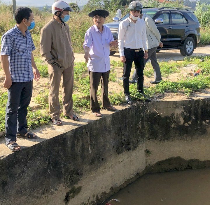 Một số công trình thủy lợi ở huyện Krông Nô cạn nước trong mùa khô. Ảnh: Phan Tuấn