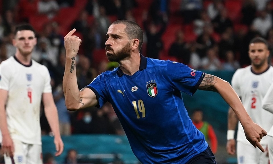 Bonucci không có duyên với World Cup. Ảnh: AFP