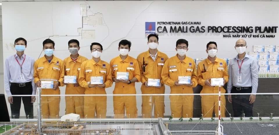 Cuộc thi tìm hiểu cuộc sống người lao động do PV Gas Cà Mau tổ chức. Ảnh: Anh Vũ