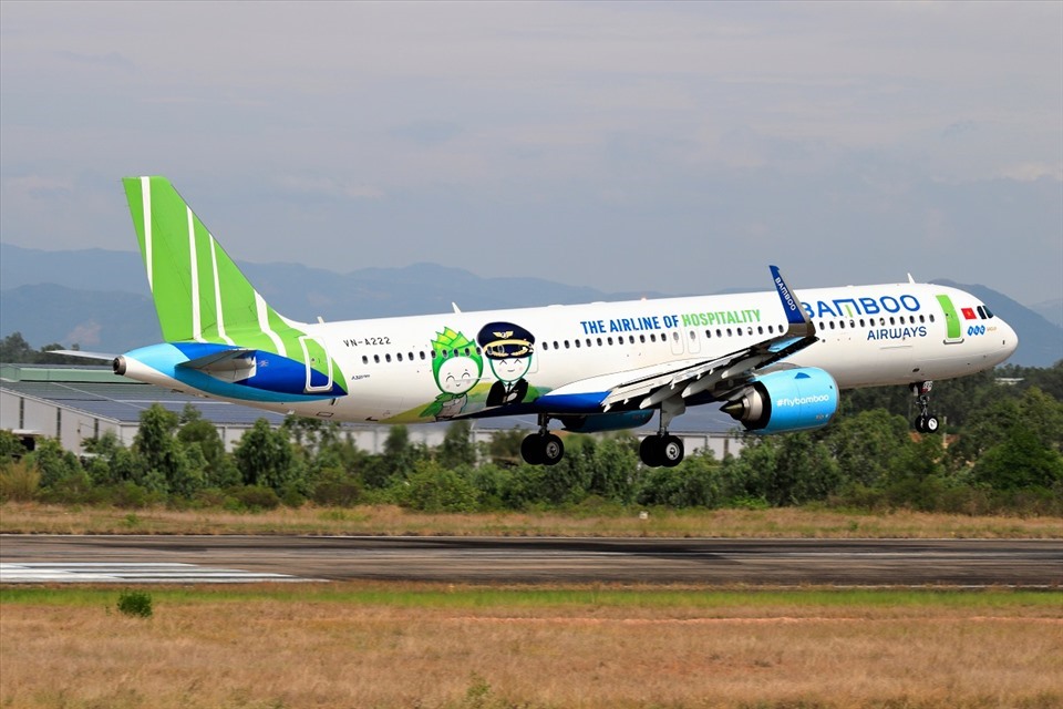 Tính từ khi thành lập đến nay, Bamboo Airways đã tăng vốn 8 lần và có vốn điều lệ lớn thứ 3 ngành hàng không Việt Nam với 18.500 tỉ đồng. Ảnh: Nguyễn Thanh Giáp