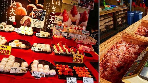 Soratsuki là một loại đậu ngọt thơm ngon được bọc trong bột mochi với một quả dâu tây ở giữa.