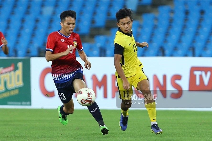 Bảng B chỉ còn lại U23 Lào và U23 Malaysia thi đấu 2 trận lượt đi - lượt về. Ảnh: T.V