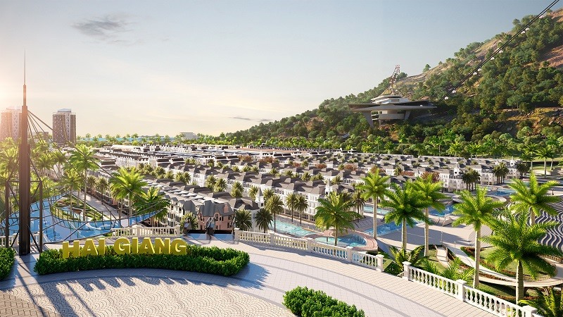 Phân khu Canal District với 4 kênh đào xuyên suốt, giữ vai trò “trái tim sôi động” của MerryLand Quy Nhơn