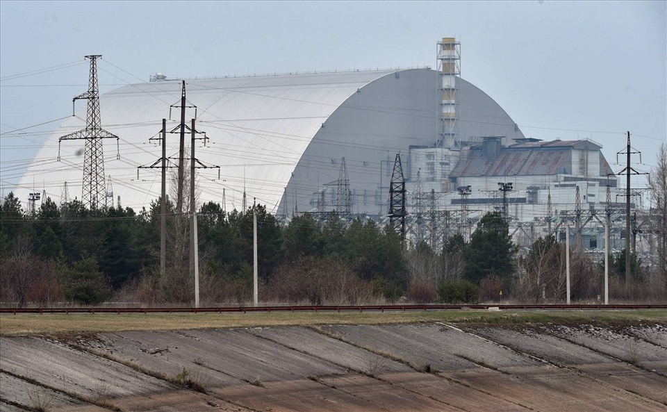Nga giành quyền kiểm soát nhà máy điện hạt nhân Chernobyl trong chiến sự ở Ukraina. Ảnh: AFP