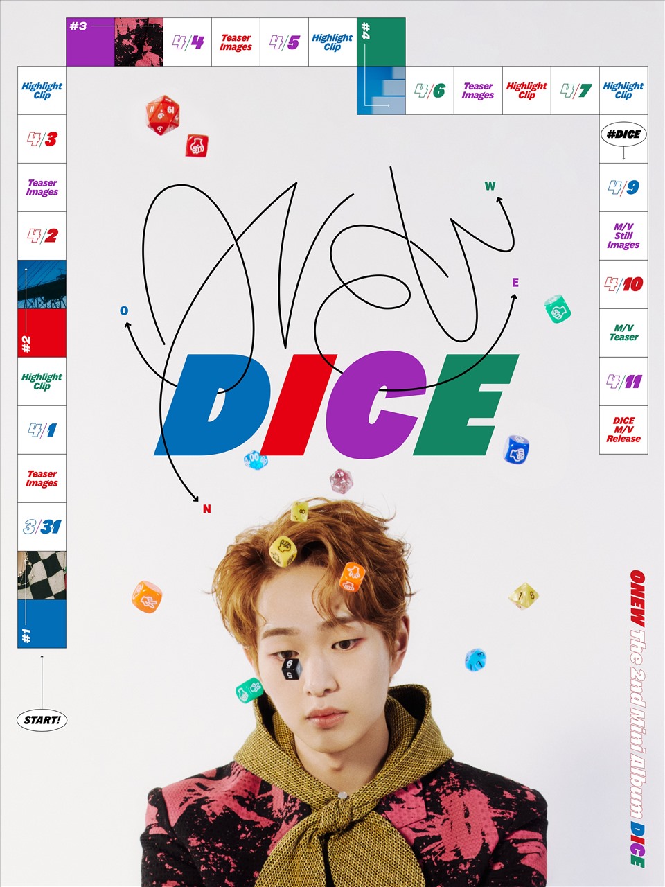 Poster đầu tiên của mini album “Dice“. Ảnh: SM Entertainment