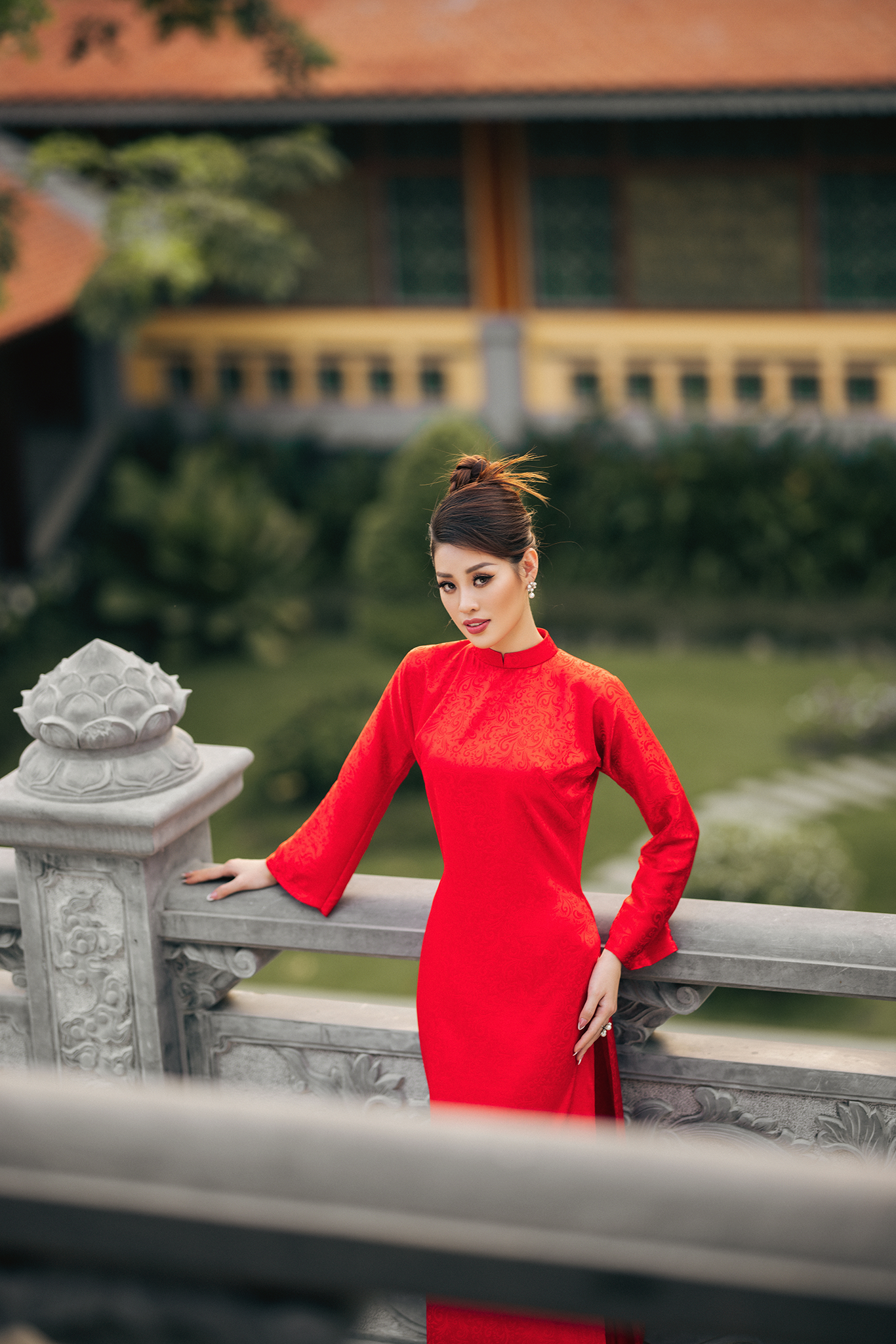 Mới đây, Hoa hậu Khánh Vân vừa xuất hiện tại 2 buổi sơ khảo phía Bắc và phía Nam cuộc thi Hoa hậu Hoàn vũ Việt Nam 2022 với vai trò đương kim Hoa hậu đồng hành. Ảnh: Nguyễn Long.