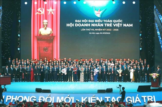 Đại hội đại biểu toàn quốc Hội Doanh nhân trẻ Việt Nam lần thứ VII.