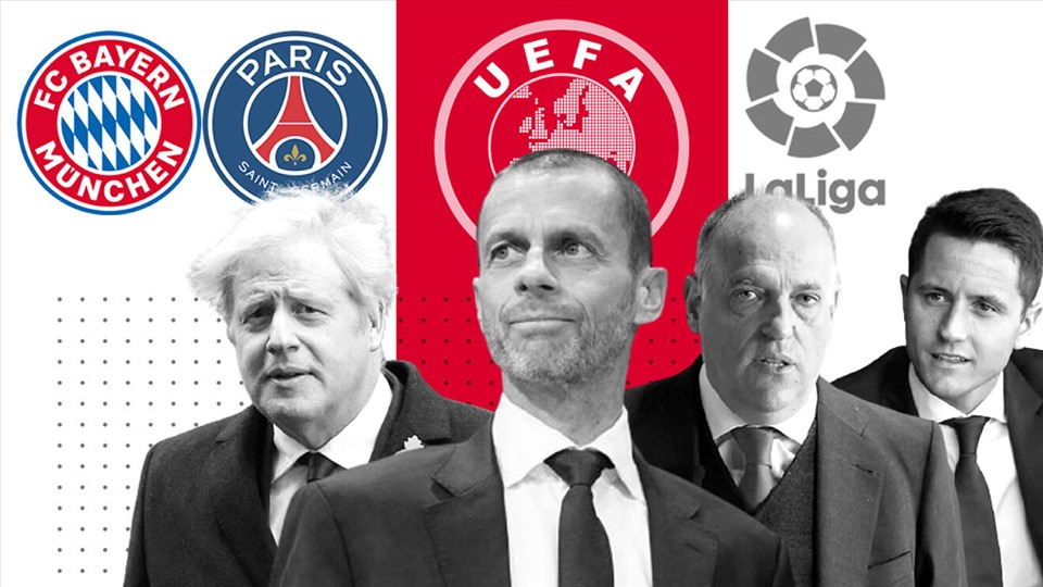Chủ tịch UEFA kịch liệt phản đối dự án Super League. Ảnh: MARCA