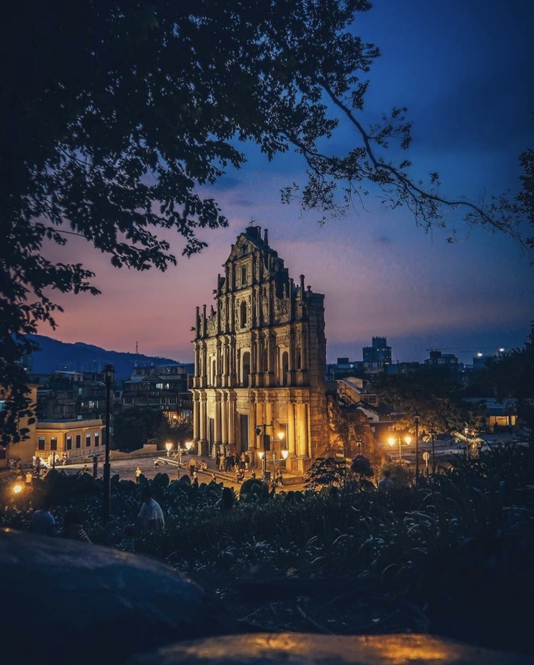 Nhà Thờ Thánh Paul ở Ma Cao. Ảnh: Instagram macaulifestyle