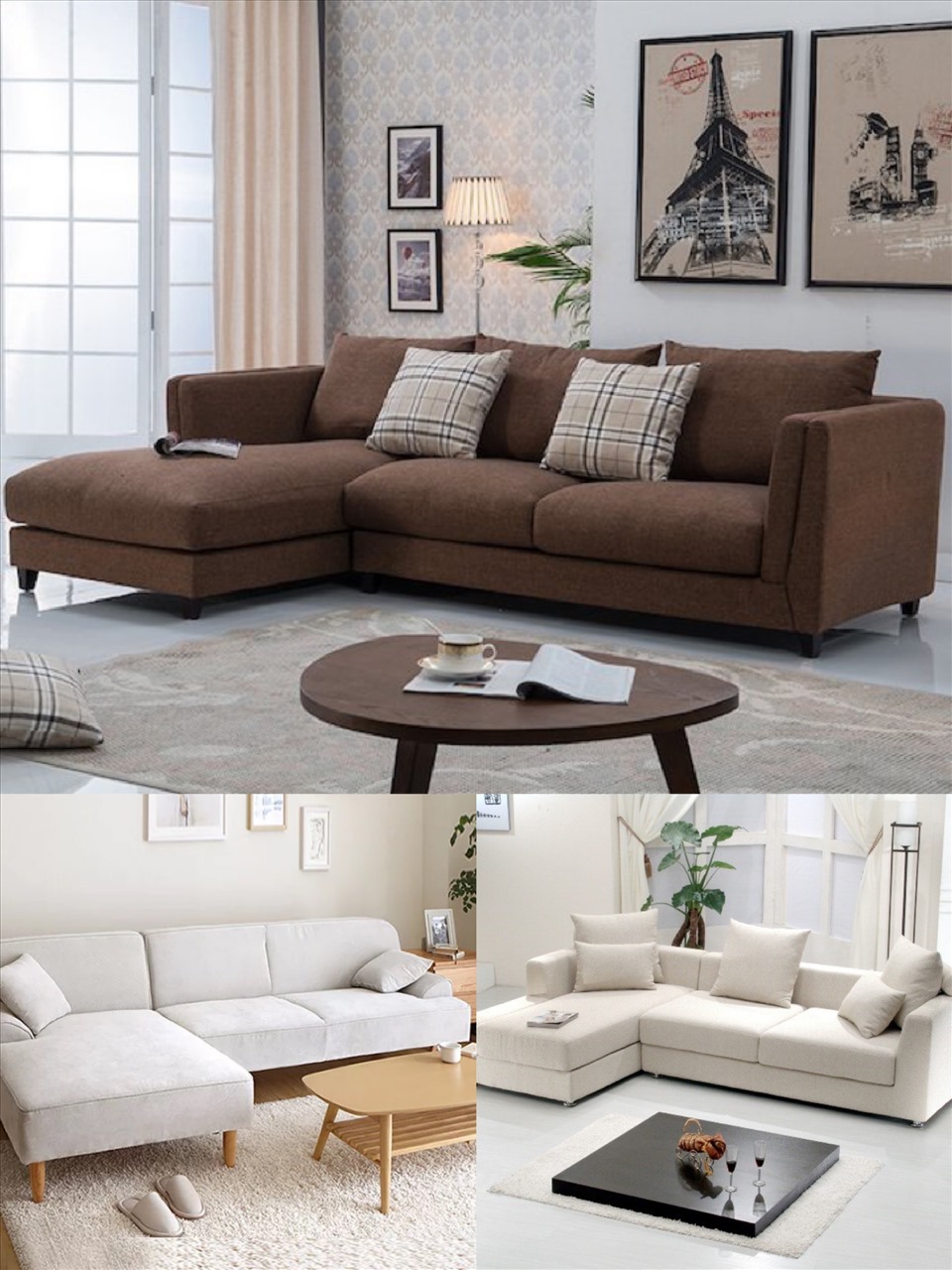 Nhiều mẫu sofa hiện có giá khá “mềm” so với túi tiền nhiều gia đình. Đồ họa: Thùy Dương