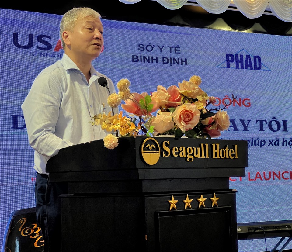 Giám đốc Sở Y tế Bình Định Lê Quang Hùng: Giai đoạn II của dự án là sự phát huy, mở rộng kết quả tích cực của giai đoạn I