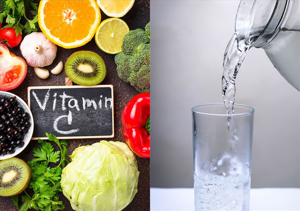 Một trong những việc giúp hồi phục sức khỏe sau khi mắc COVID-19 đó là bổ sung vitamin C và uống đủ nước. Ảnh minh họa: Thảo Hương