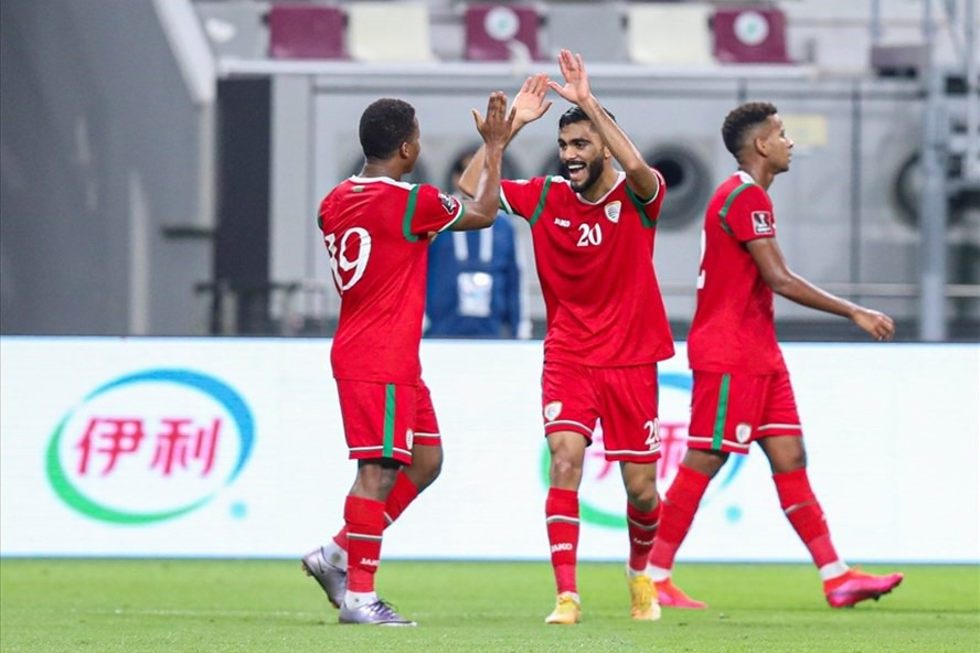 Tuyển Oman không còn cơ hội đi tiếp ở vòng loại World Cup 2022. Ảnh: OFA