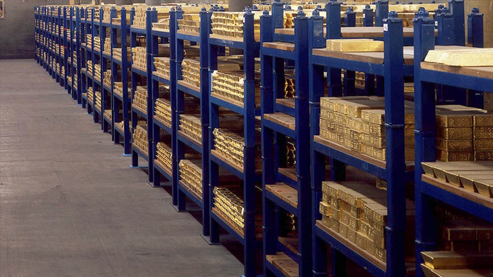Dự trữ vàng của Nga đứng thứ 5 thế giới. Ảnh: Pixabay