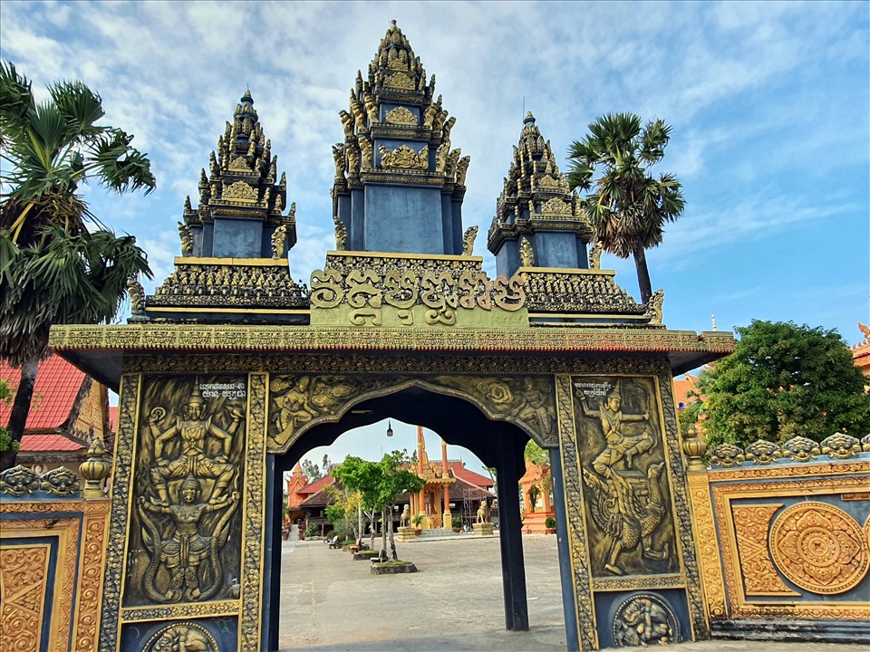 Độc đáo ngôi chùa Khmer với sự du nhập từ nhiều yếu tố văn hóa