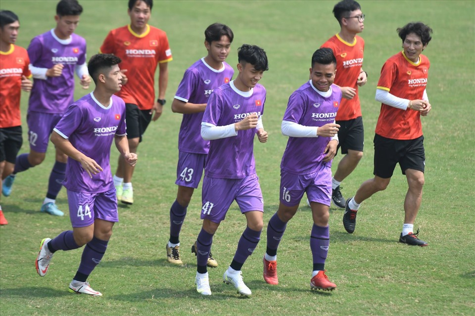 U23 Việt Nam sẽ có 2 trận đấu giao hữu với U20 Hàn Quốc. Ảnh: Minh Hiếu