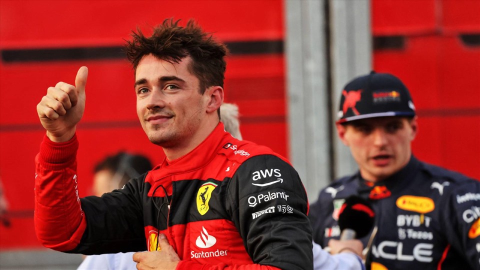 Leclerc đang dẫn đầu bảng xếp hạng tổng với 71 điểm sau 3 chặng đầu mùa giải 2022. Ảnh: F1