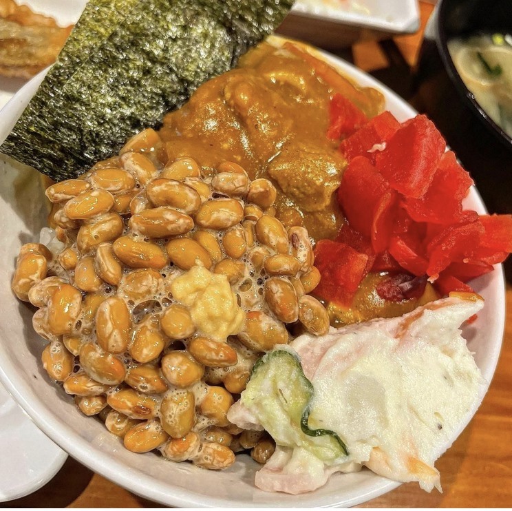 Natto được làm từ đậu nành lên men. Ảnh: Instagram extreme