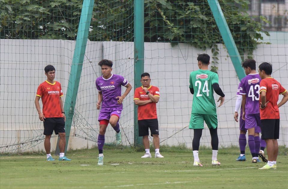Tiền vệ Trần Bảo Toàn được triệu tập bổ sung lên U23 Việt Nam. Ảnh: VFF