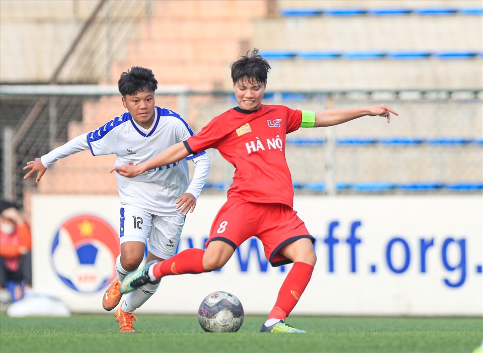 U19 Hà Nội giành thắng lợi quan trọng trước U19 Sơn La. Ảnh: VFF