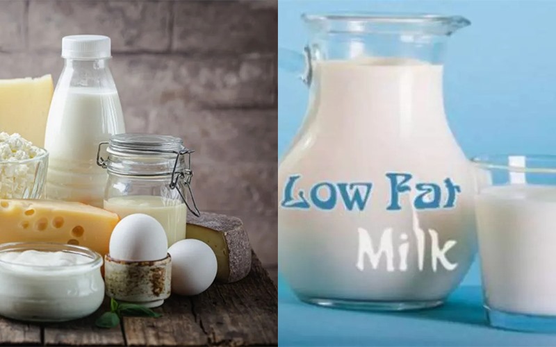 Các sản phẩm từ sữa ít béo: Sữa ít béo, một số loại phô mai như phô mai tươi và sữa chua Hy Lạp ít béo có thể cung cấp lượng protein lớn cho cơ thể.