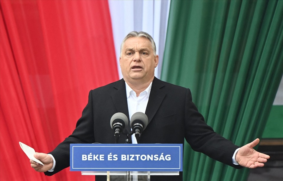 Thủ tướng Hungary Viktor Orbán cho biết sẵn sàng mua khí đốt Nga bằng đồng rúp. Ảnh: AFP