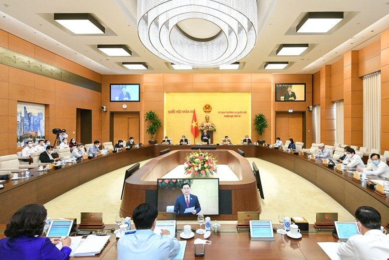 Ủy ban Thường vụ Quốc hội khai mạc phiên họp thứ 10.