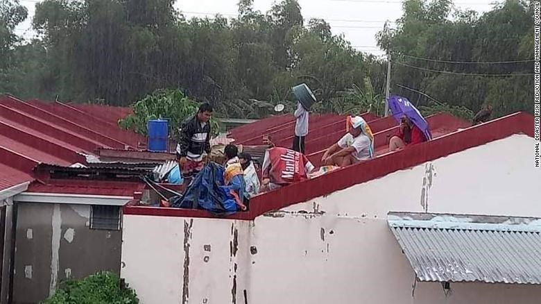 Damage caused by Typhoon Megi in Western Visayas, Philippines.  Photo: Disaster agency