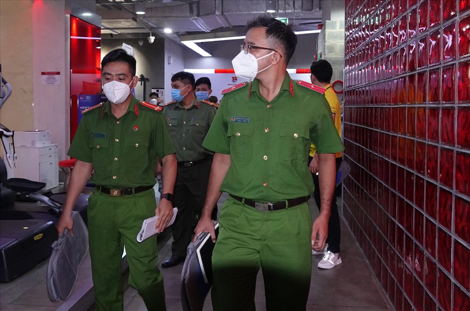 Các chiến sĩ Công an TPHCM sẽ được hỗ trợ để rèn luyện sức khỏe trong thời gian tới. Ảnh: Nguyễn Đăng