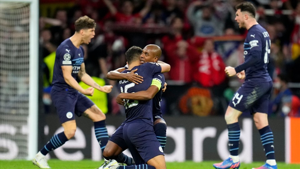 Man City vừa vượt qua được trận đấu khổ sở nhất mùa giải. Ảnh: AFP