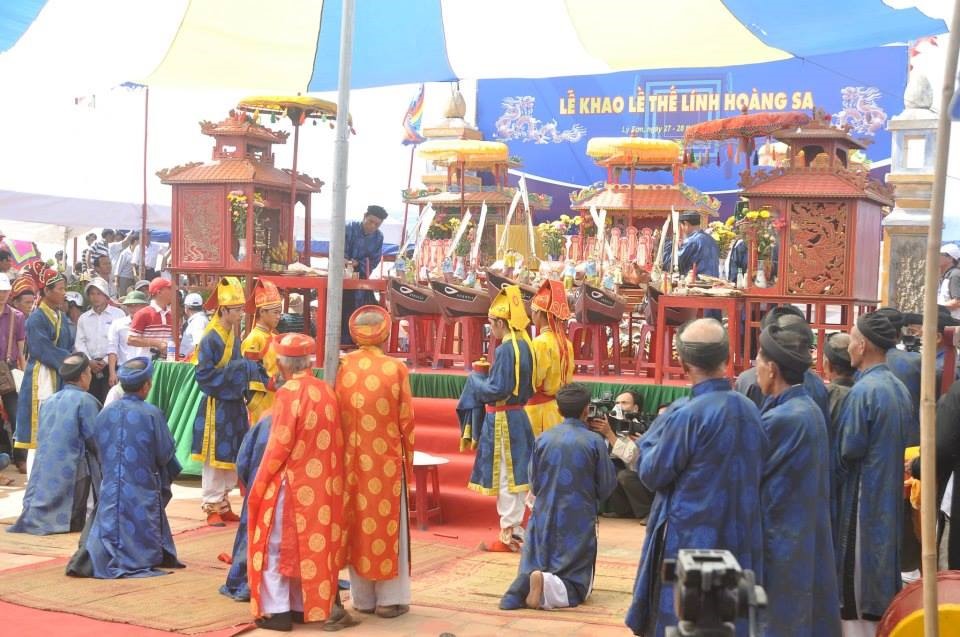 Hình ảnh người lính Hải đội Hoàng Sa, mãi mãi được lưu truyền trong tâm thức của người dânViệt Nam.