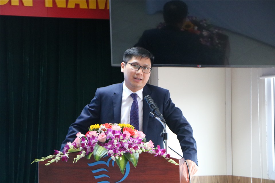 Luật sư Lê Xuân Lộc phát biểu tại hội thảo. Ảnh: Hán Văn Hiển