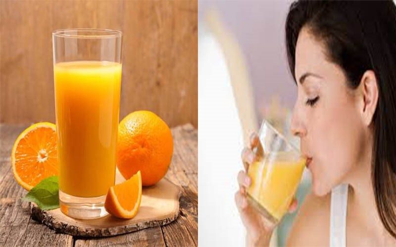 Nước cam: Nước cam rất giàu vitamin C, uống nước cam trong ngày sẽ giúp cơ thể tràn đầy năng lượng và tăng cường trao đổi chất. Tuy nhiên, không nên uống nước cam vào buổi tối vì nó có thể làm tăng nồng độ axit trong dạ dày gây nên chứng ợ hơi.