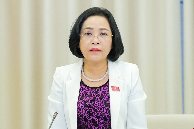 Trưởng Ban Công tác đại biểu Nguyễn Thị Thanh.