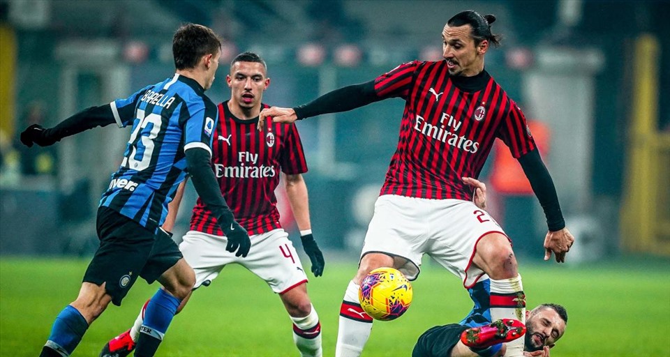 Inter và Milan tạo ra cuộc đối đầu hấp dẫn. Ảnh: Onze Modial